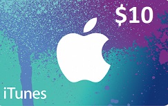 iTunes $10 – US Store